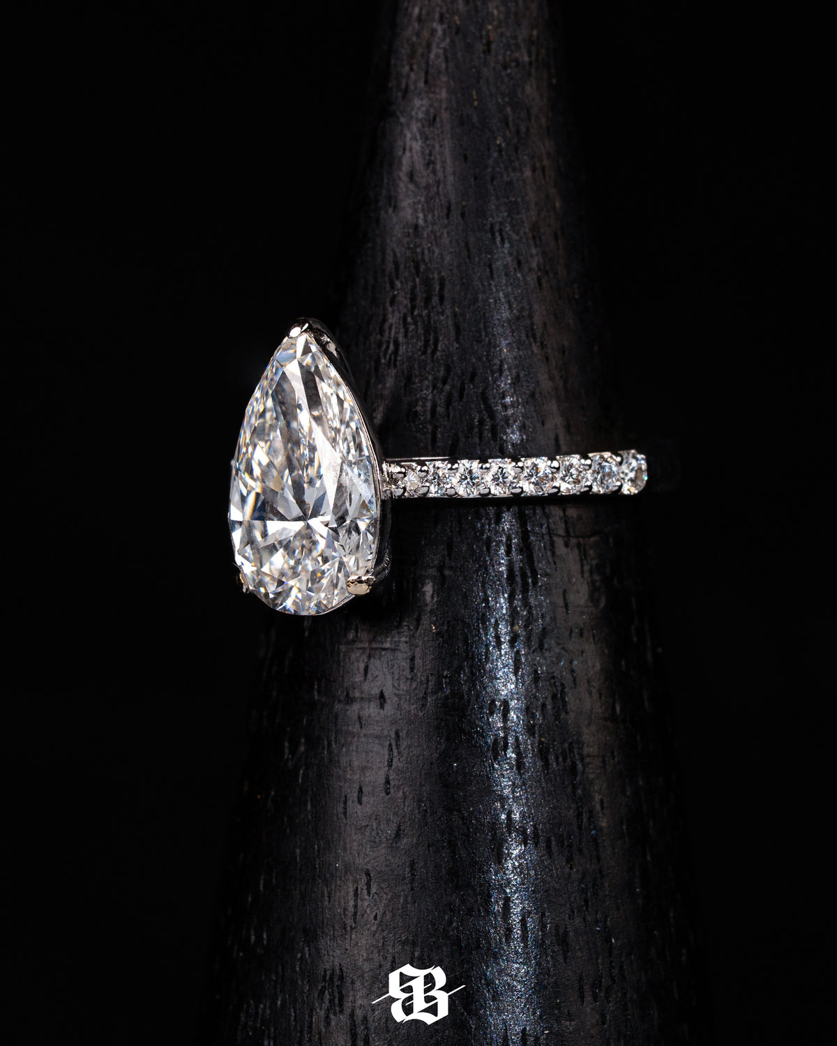 Pear Engagement Ring