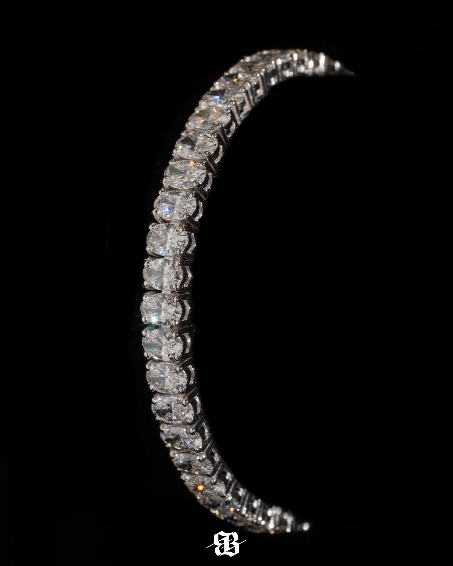 Oval Tennis Bracelet