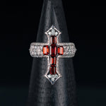 Bernini's Signature Red Cross Ring