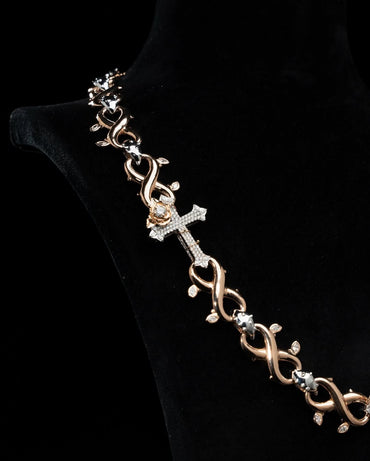 Thorned Cross Necklace