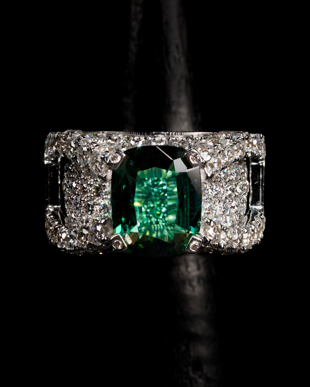 Green Tourmaline Ring