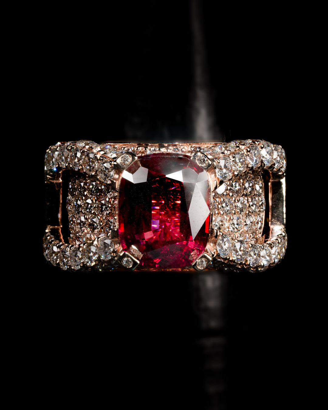 Red Royal Pinky Ring