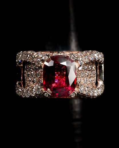Red Royal Pinky Ring