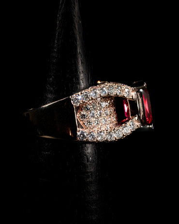 Red Royal Pinky Ring