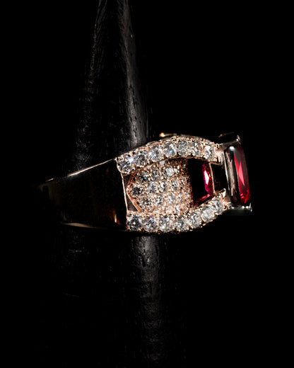 Red Royal Pinky Ring