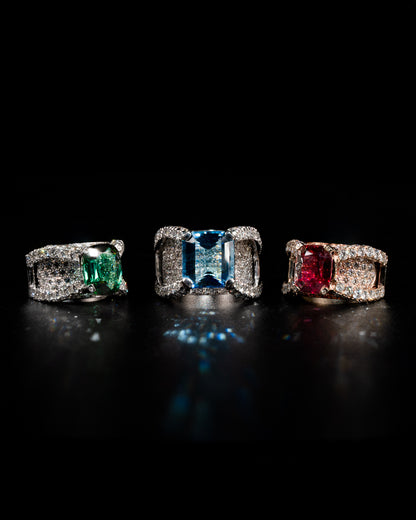 Red Royal Pinky Ring