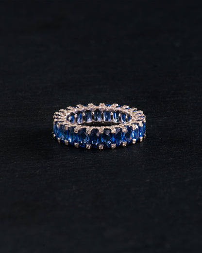Sapphires Eternal Wedding Band