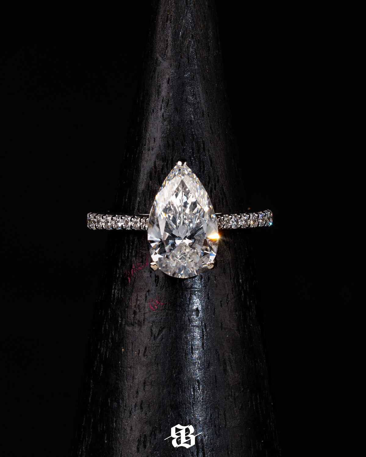 Pear Engagement Ring