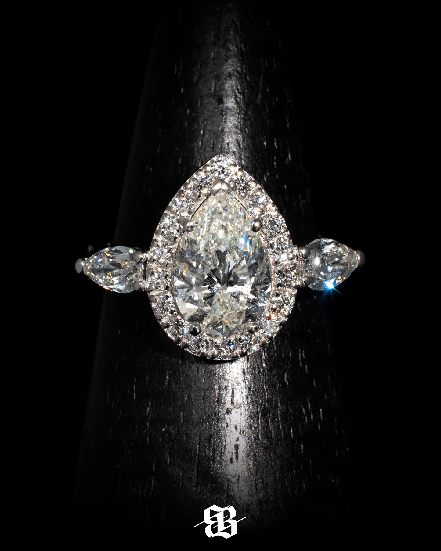Pear Engagement Ring