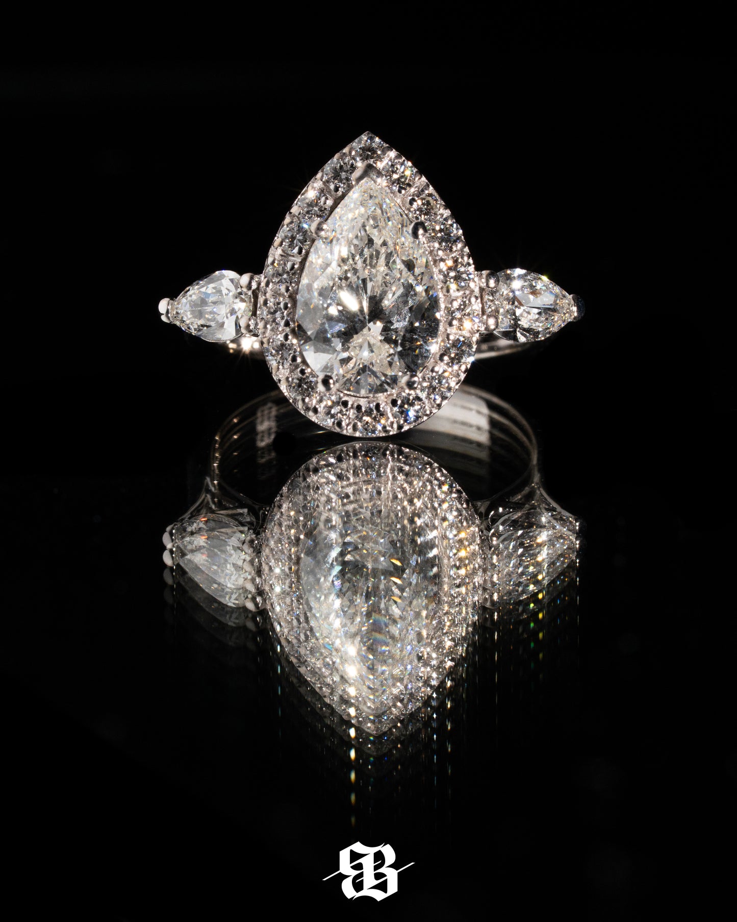 Pear Engagement Ring