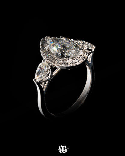 Pear Engagement Ring