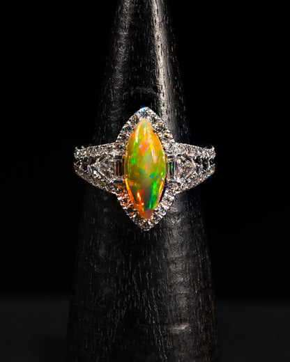 Eye Of The Universe Opal Ring