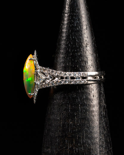 Eye Of The Universe Opal Ring