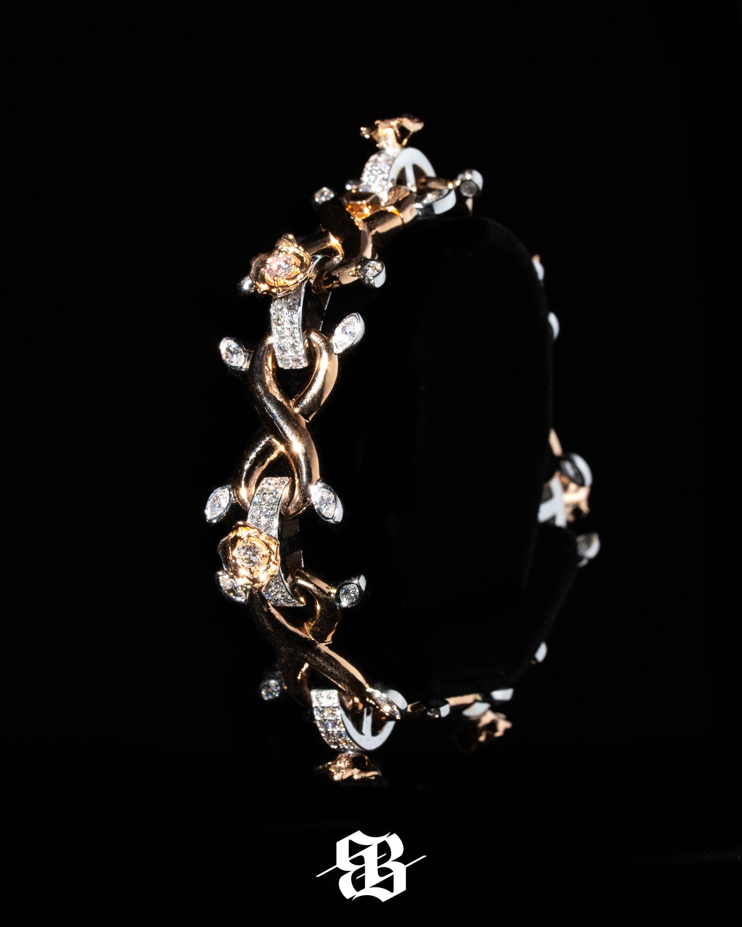 Infinity Roses Bracelet