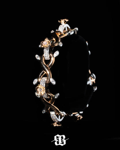 Infinity Roses Bracelet