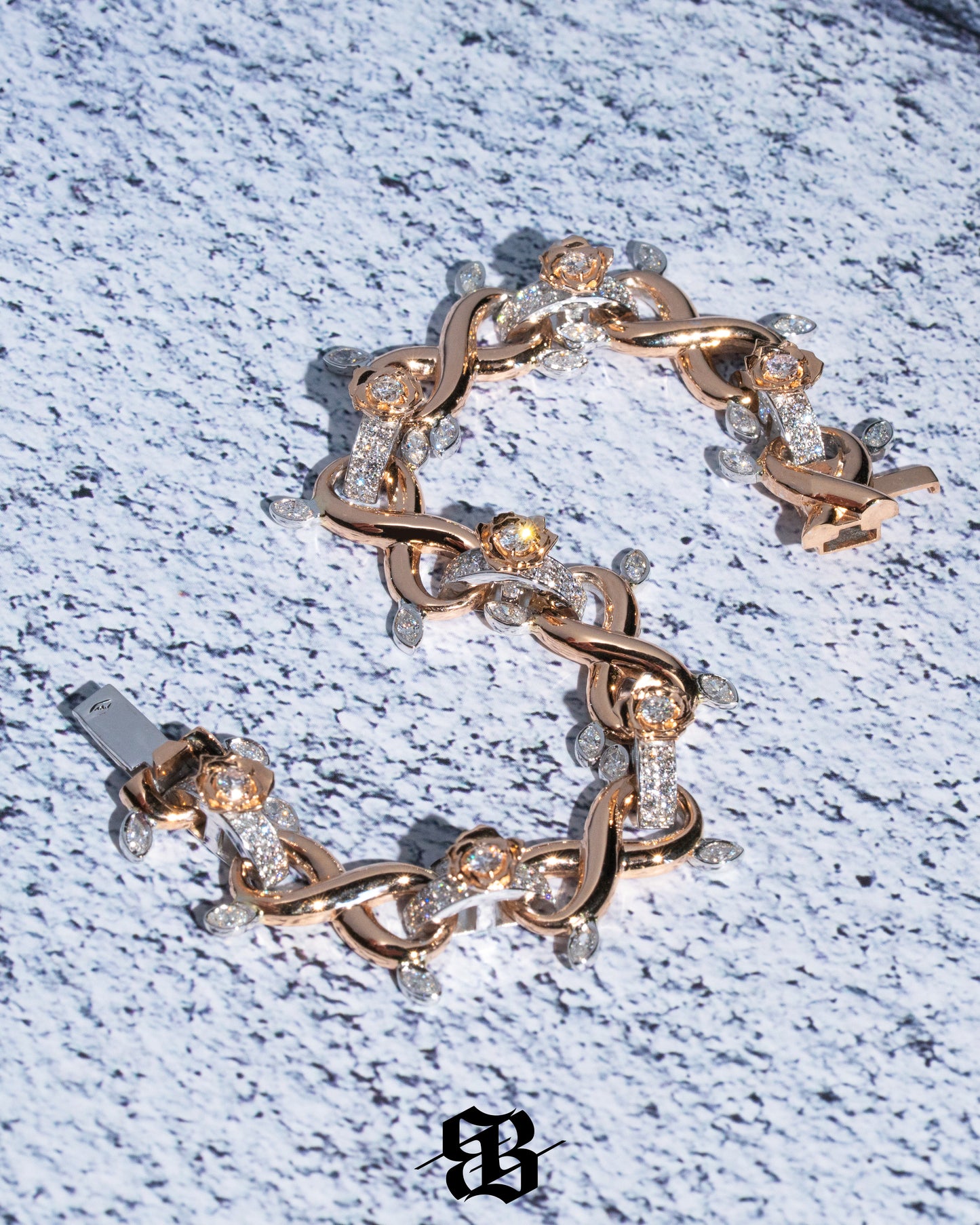 Infinity Roses Bracelet
