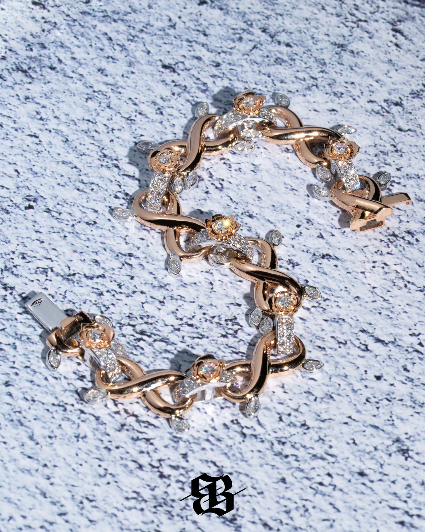 Infinity Roses Bracelet