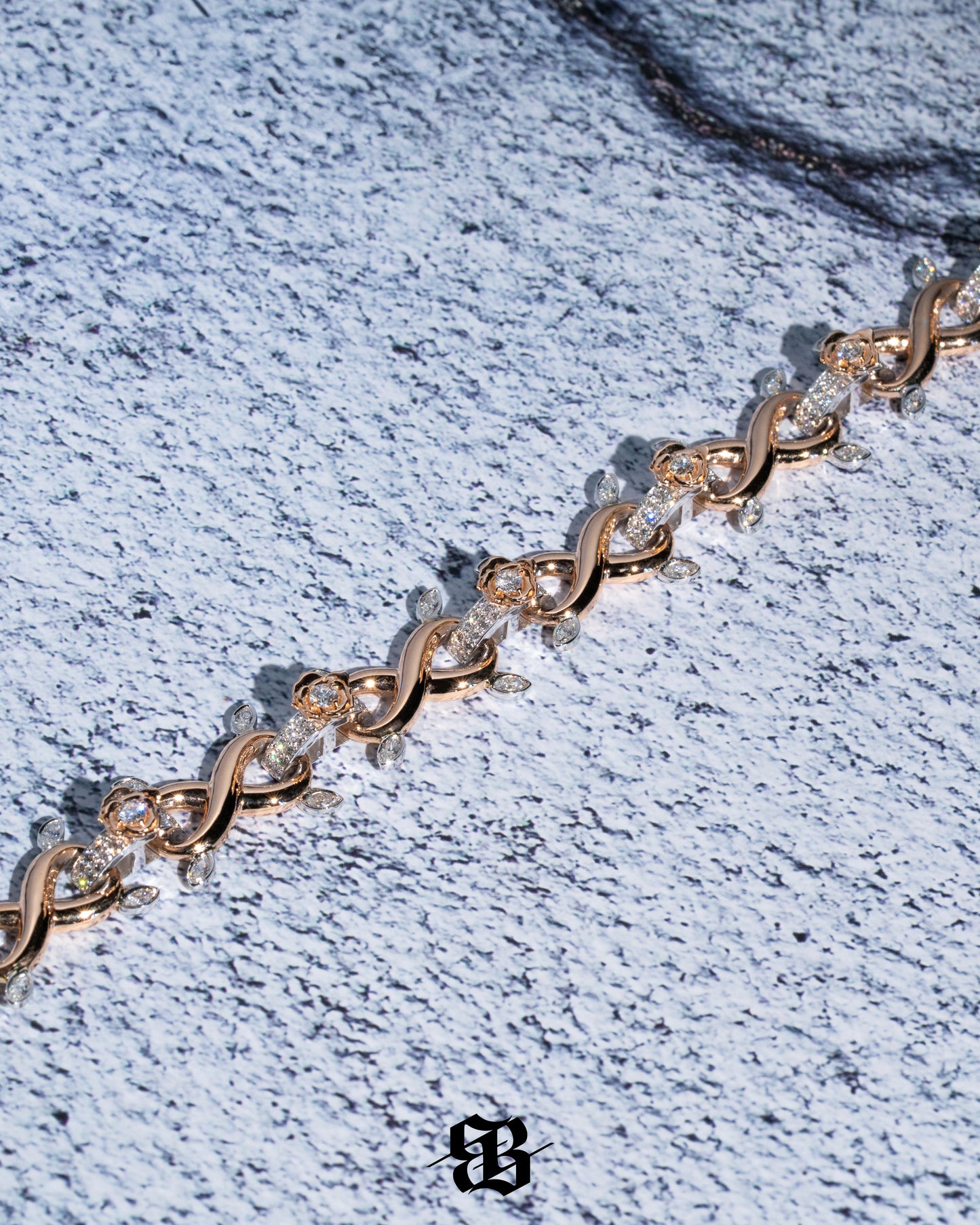 Infinity Roses Bracelet
