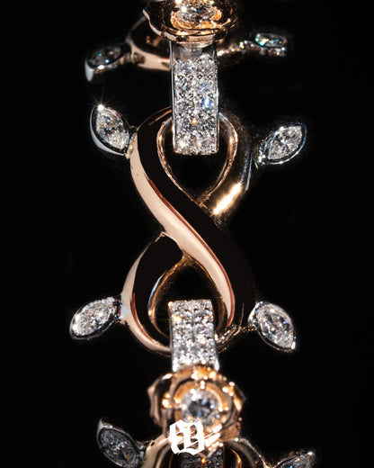 Infinity Roses Bracelet