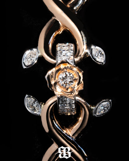 Infinity Roses Bracelet