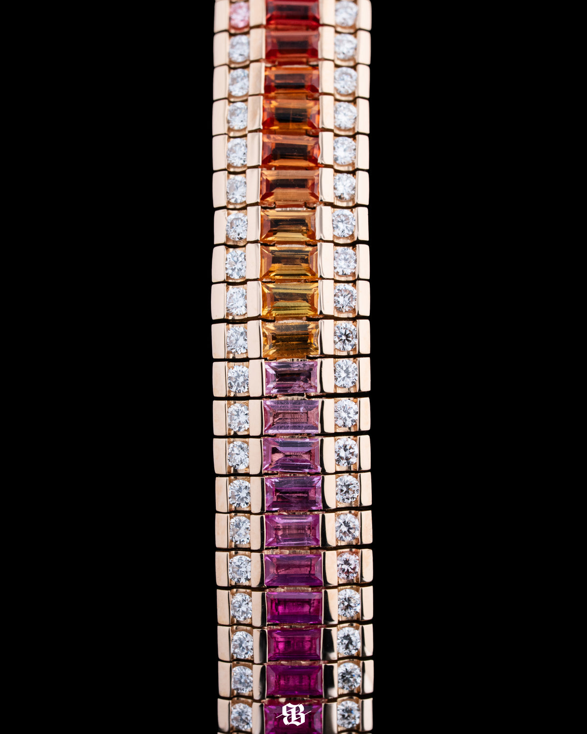 Tennis Rainbow Sapphires
