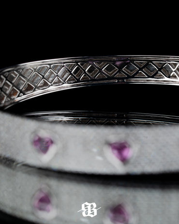 Heart Bangle Bracelet