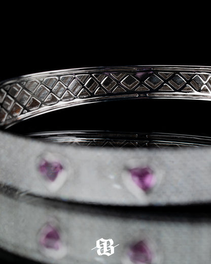 Heart Bangle Bracelet
