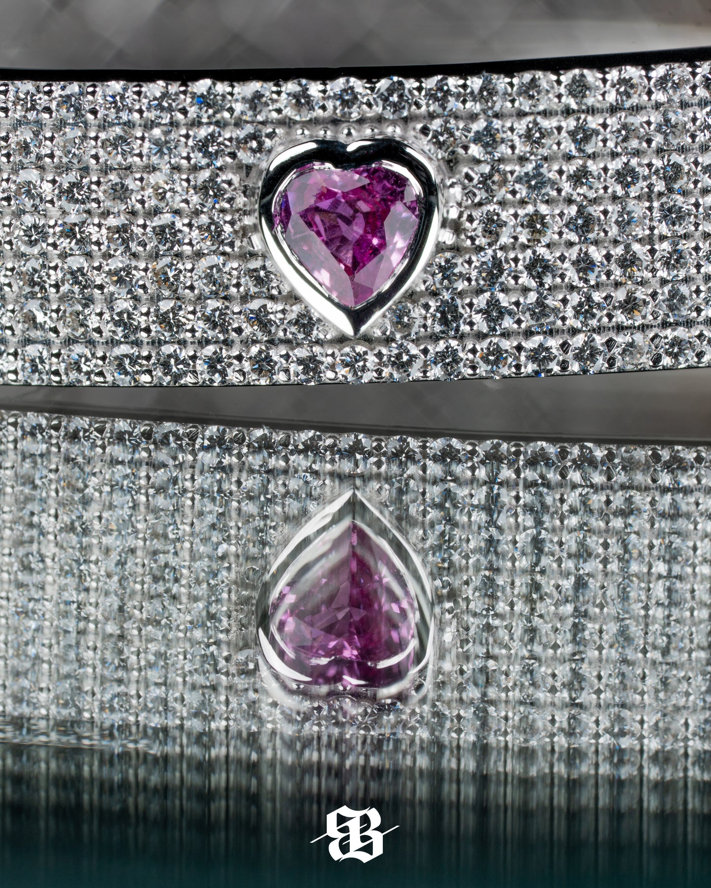 Heart Bangle Bracelet