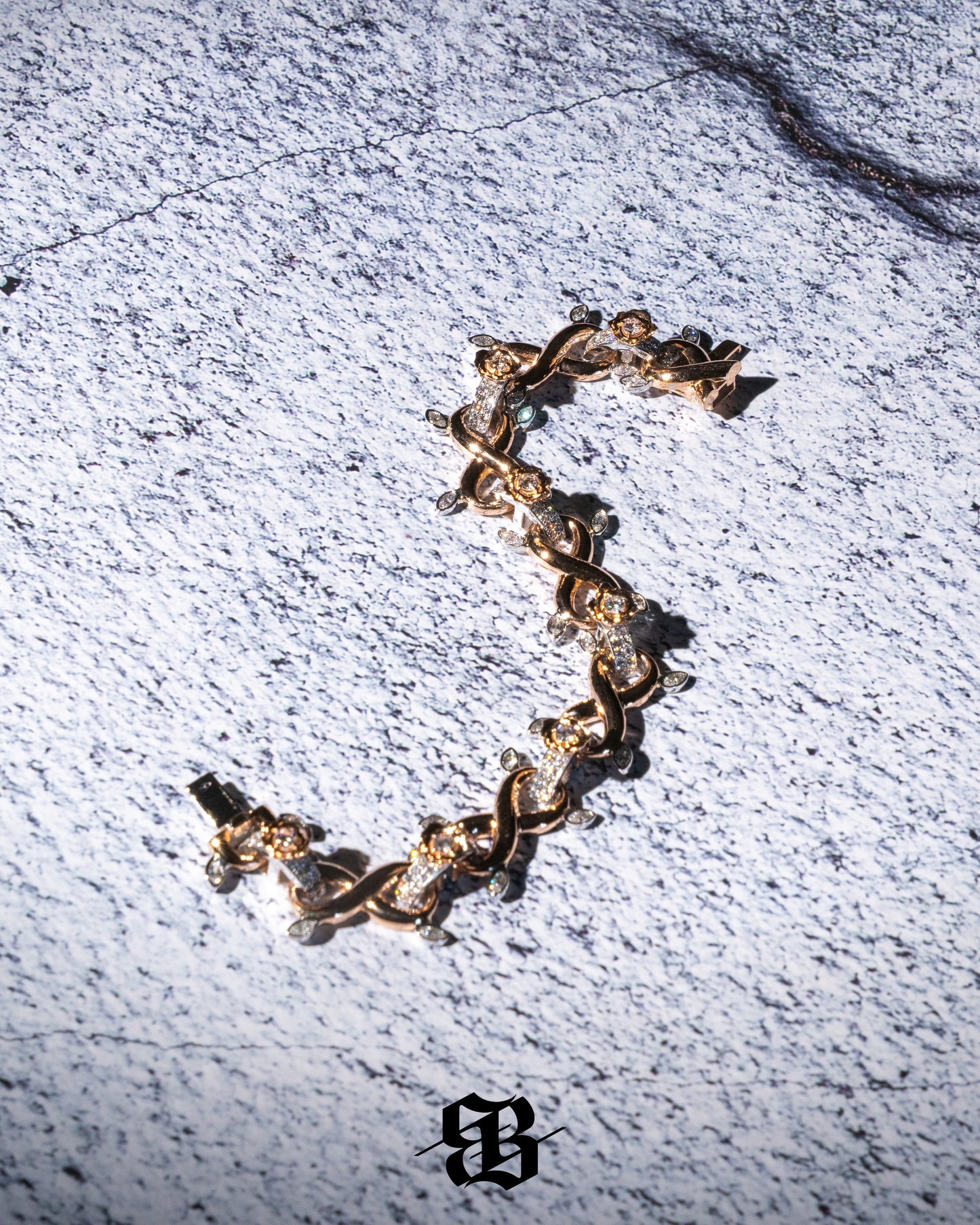 Infinity Roses Bracelet