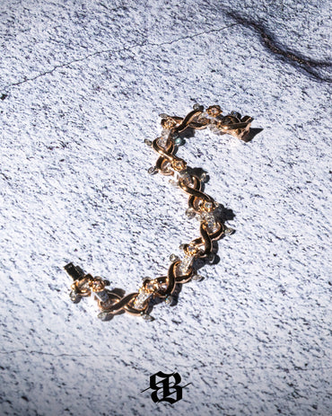 Infinity Roses Bracelet