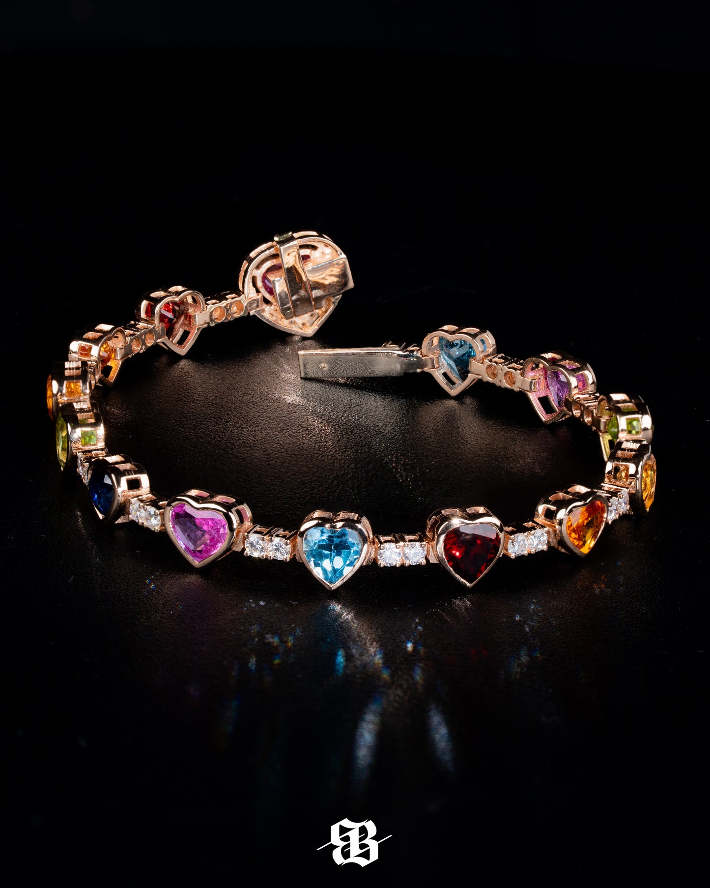 Bernini Heart Signature Bracelet