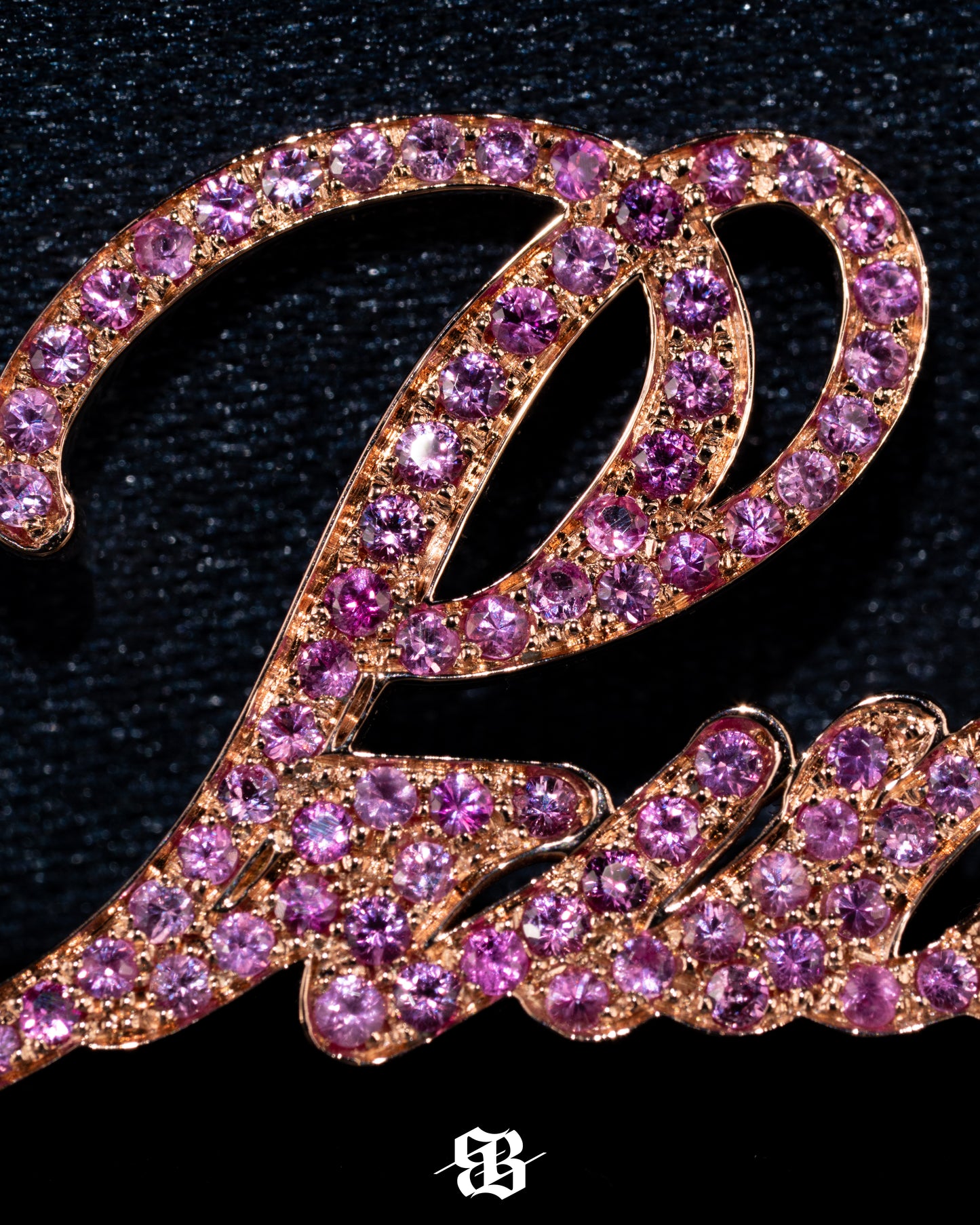 Customisable Pink Sapphires Bracelet