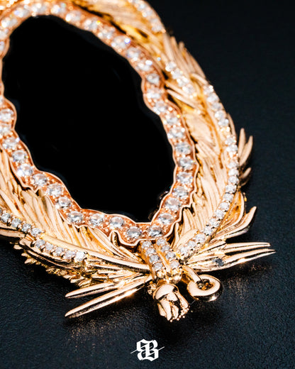 Bernini Signature Portrait Pendant