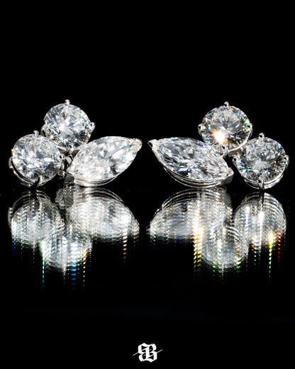 Round Drop Earrings