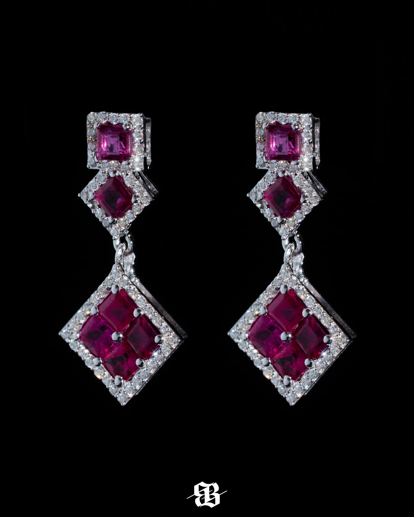 Rubies Earrings