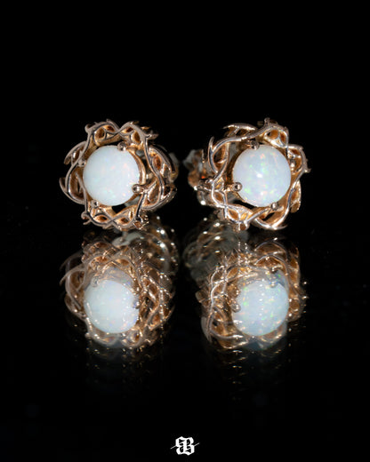 Opals Crown of Thorns Earrings