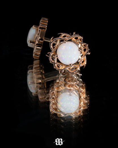 Opals Crown of Thorns Earrings